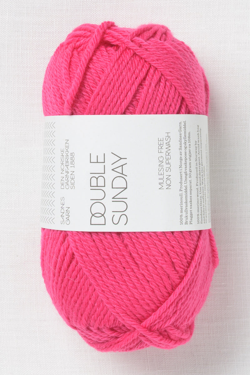 Sandnes Garn Double Sunday 4518 Hot Pink