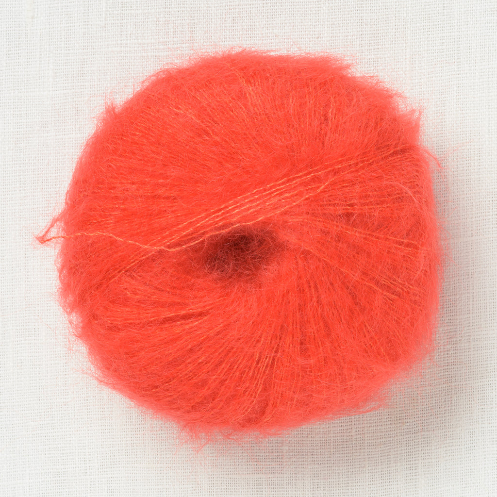 Knitting for Olive Soft Silk Mohair Blood Orange