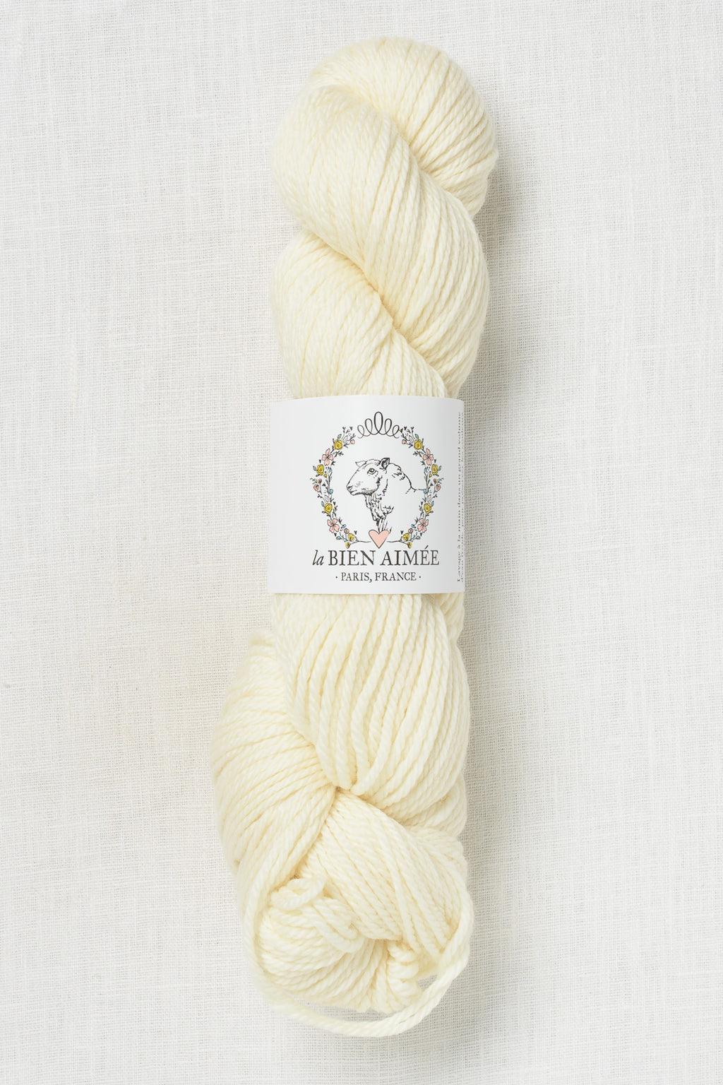 La Bien Aimee Merino Aran Blanc