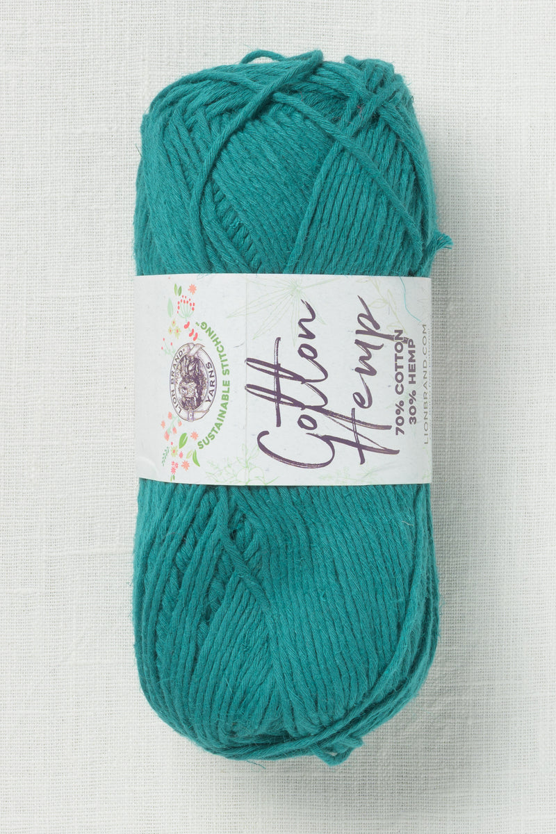 Lion Brand Cotton Hemp 174AE Teal