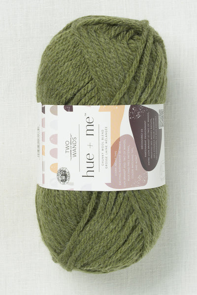 Lion Brand Hue + Me 176J Moss