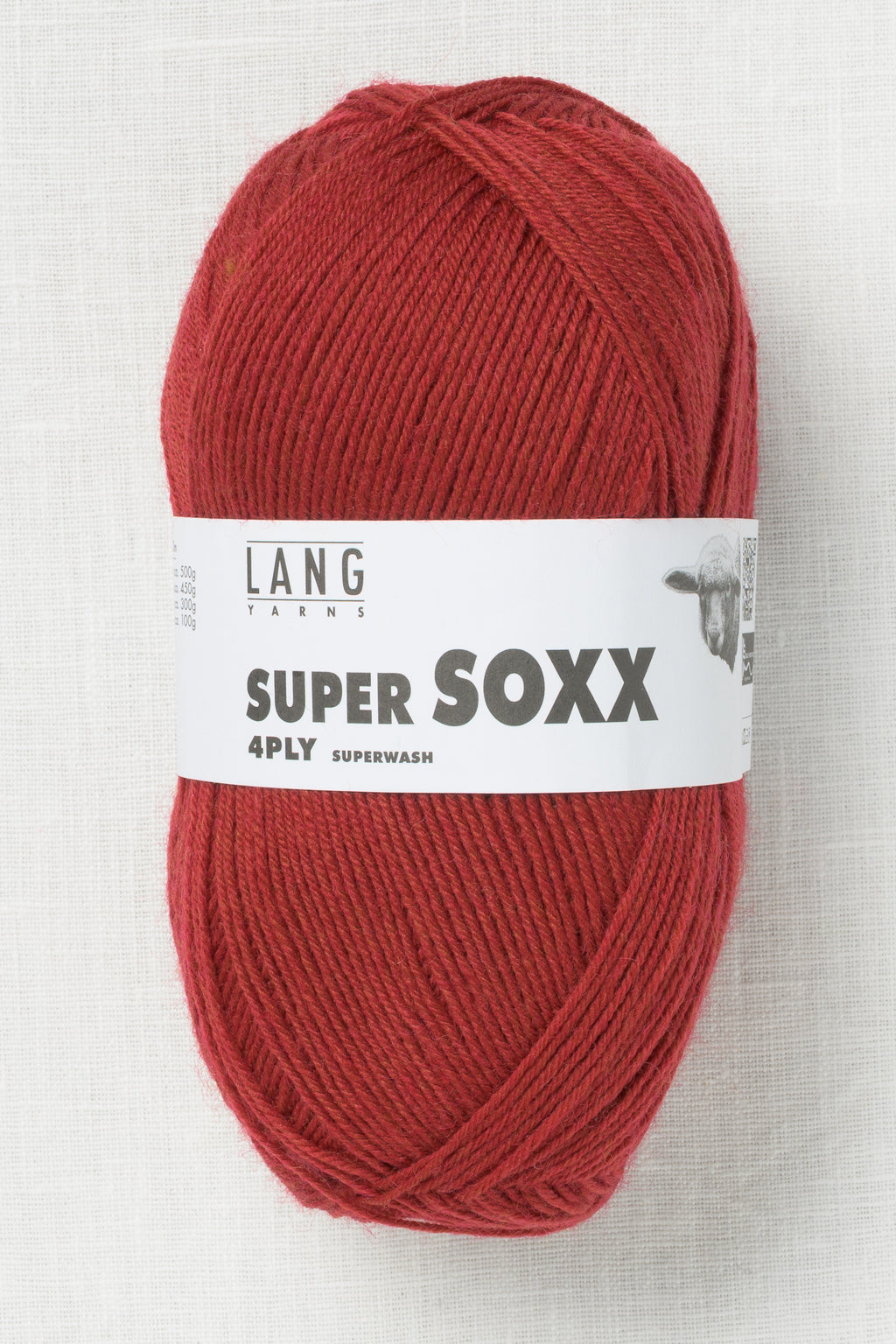 Lang Yarns Super Soxx 4Ply 61 Wine Red
