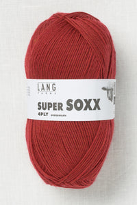 Lang Yarns Super Soxx 4Ply 61 Wine Red