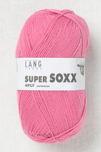 Lang Yarns Super Soxx 4Ply 19 Dark Pink