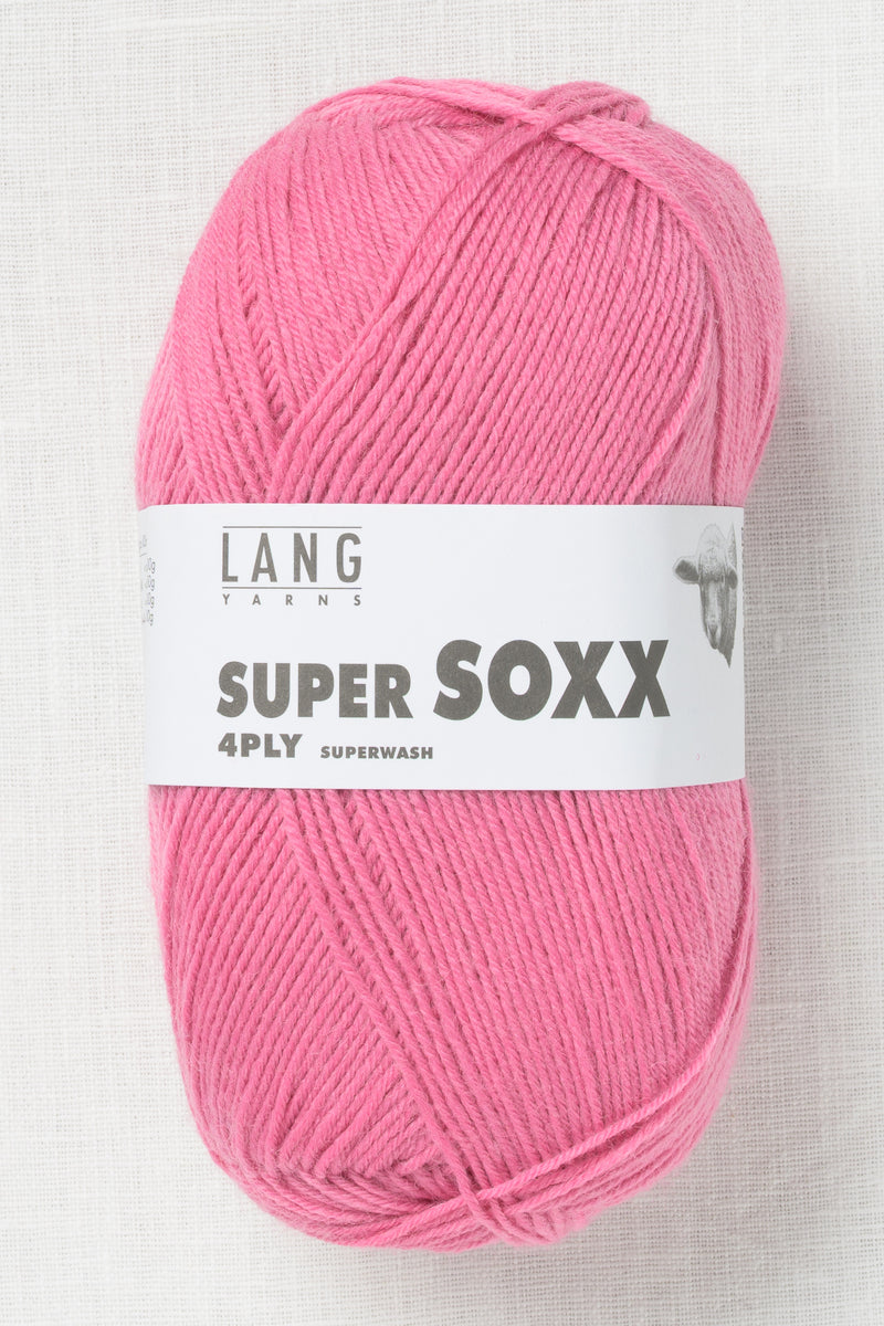 Lang Yarns Super Soxx 4Ply 19 Dark Pink