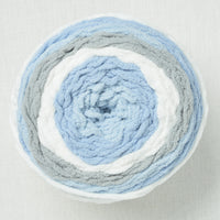 Bernat Baby Blanket Stripes Above the Clouds