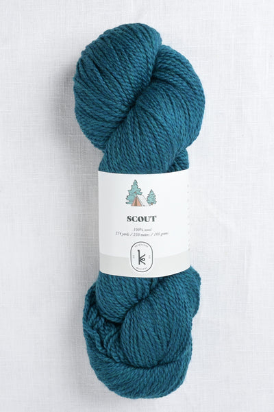 Kelbourne Woolens Scout 432 Teal Heather