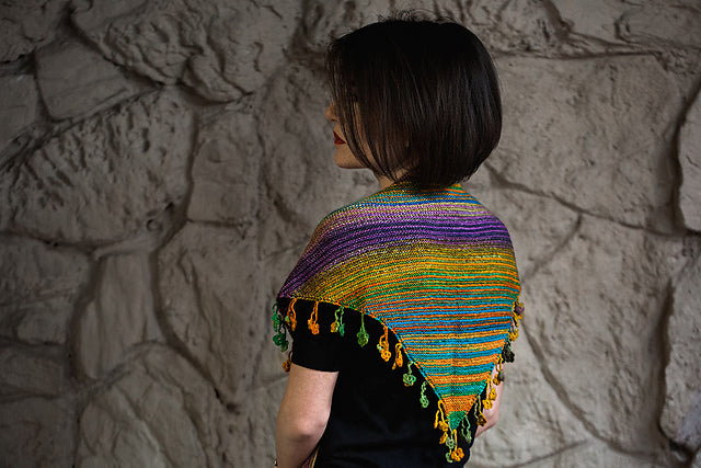 Uneek Desert Flower Shawlette