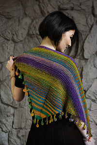 Uneek Desert Flower Shawlette