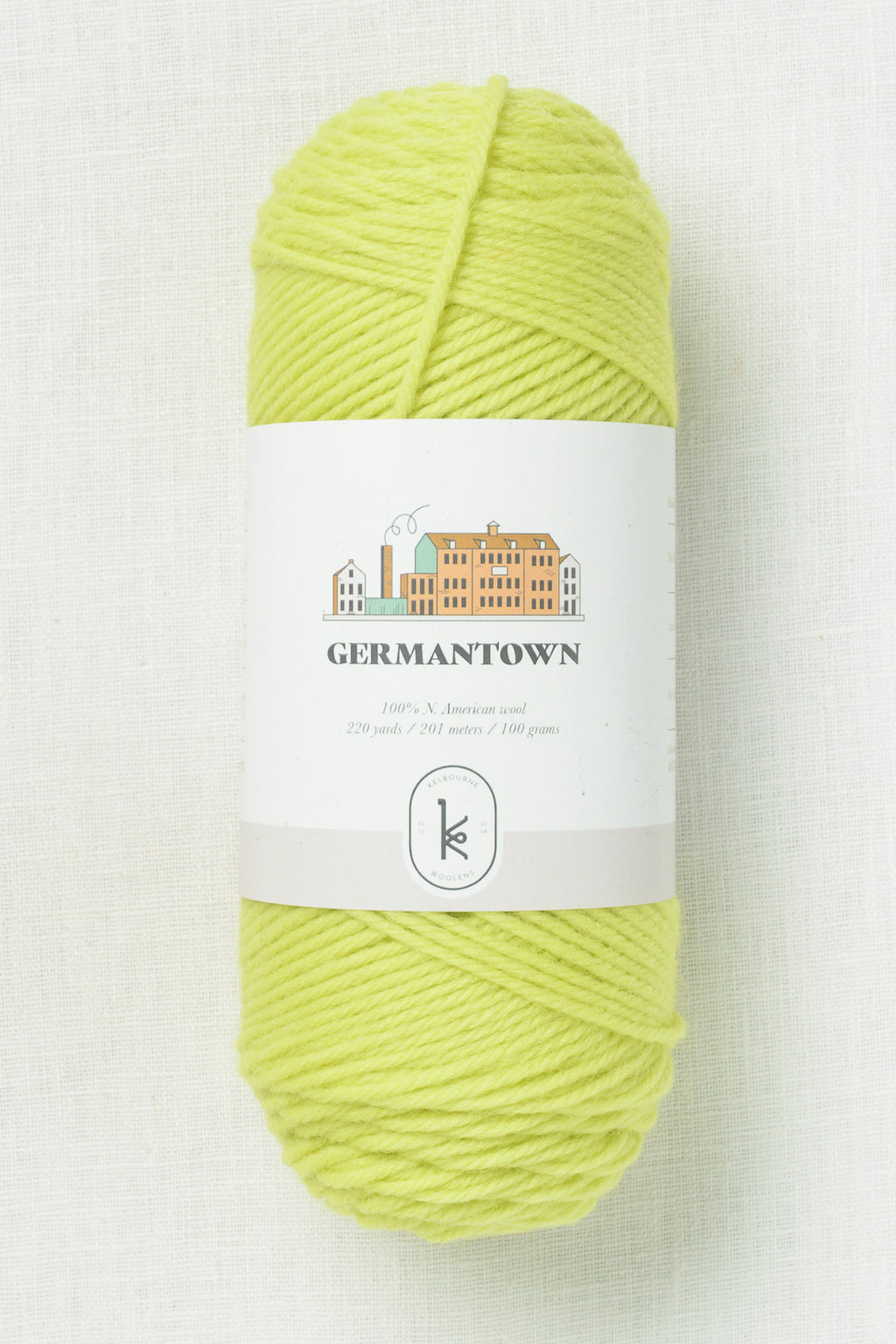Kelbourne Woolens Germantown 765 Highlighter Yellow