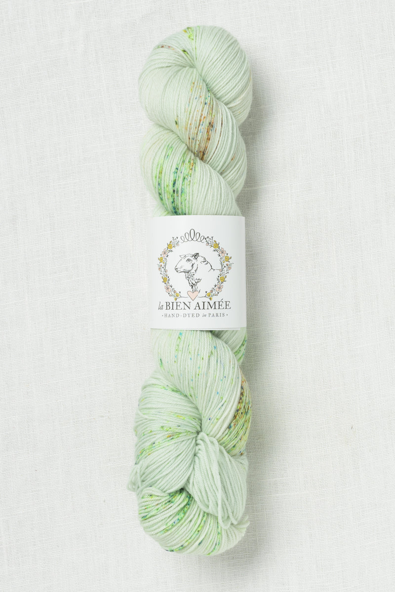 La Bien Aimee Merino Super Sock Winter Moss