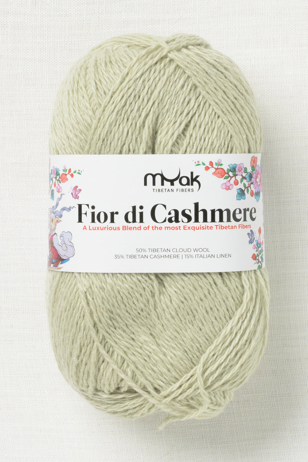mYak Fior di Cashmere Beach Sage