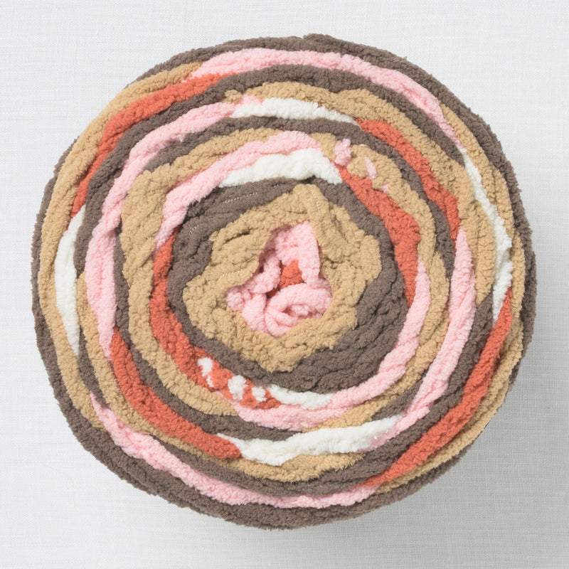 Bernat All-In-One Blanket Granny Choco Berry