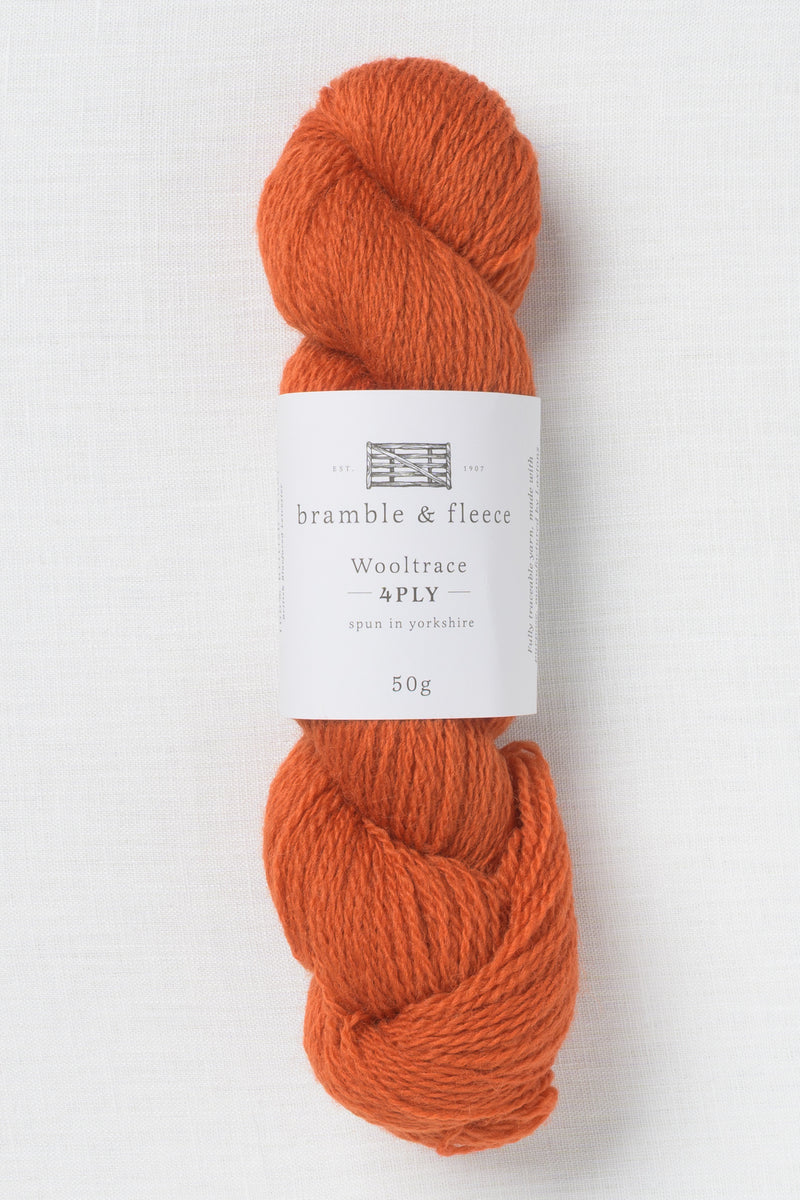 Bramble & Fleece Wooltrace 4ply 242 Sunset