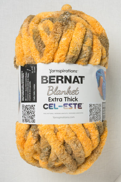 Bernat Blanket Extra Thick Cel-este Comet Gold