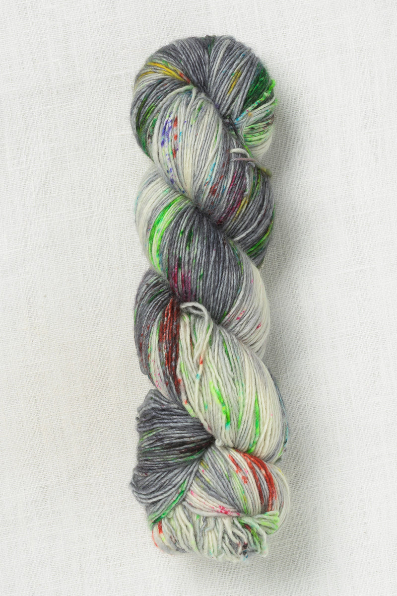 Madelinetosh Wool + Cotton Paintball Night