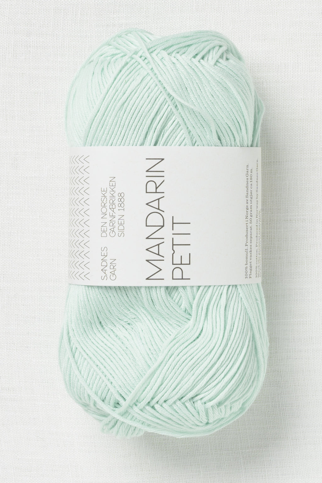 Sandnes Garn Mandarin Petit 7911 Mint Green