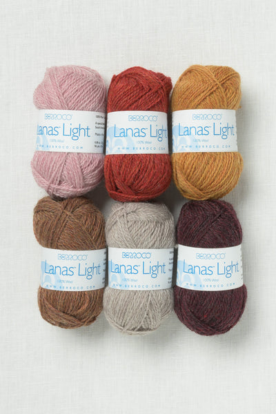 Berroco Lanas Light Mini Color Pack #4 Warm Sunset