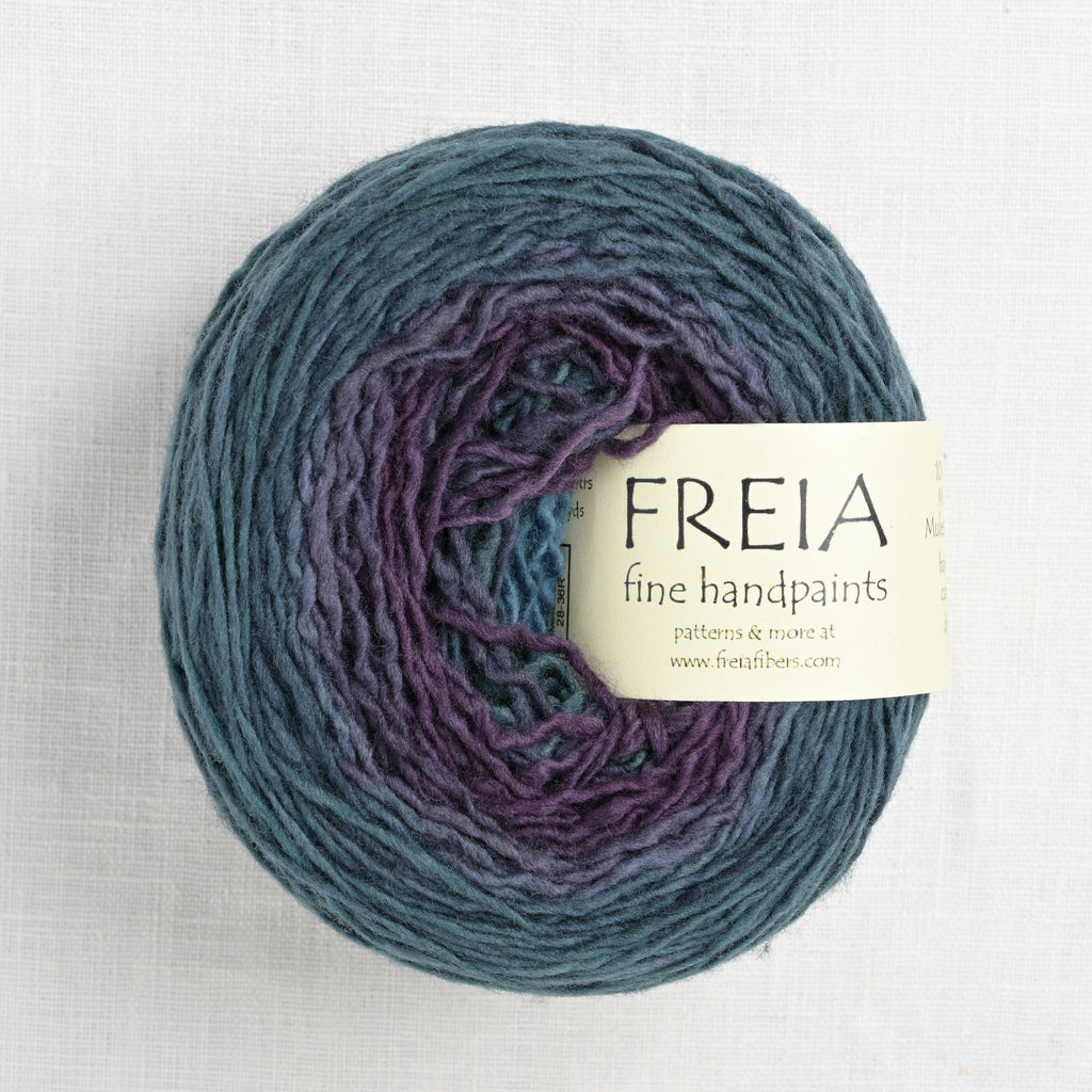 Freia Fingering Shawl Ball Squid Ink