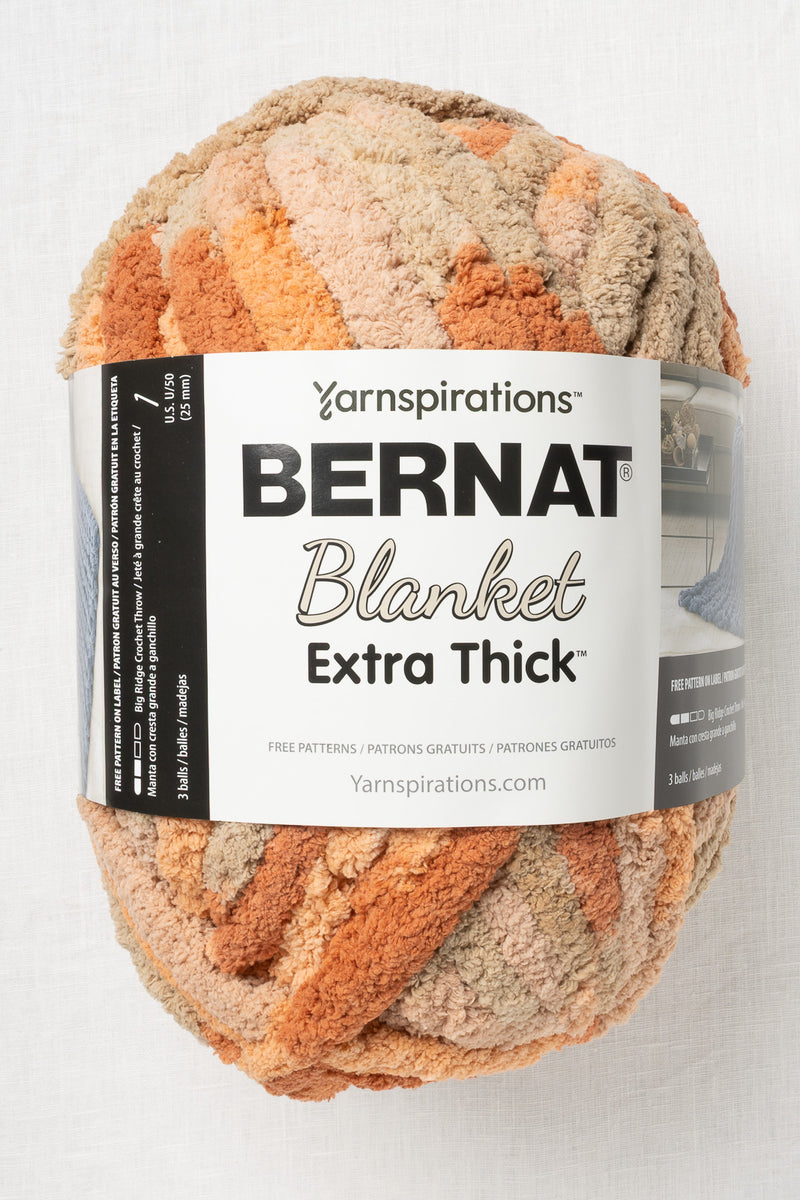 Bernat Blanket Extra Thick Clay Caramel
