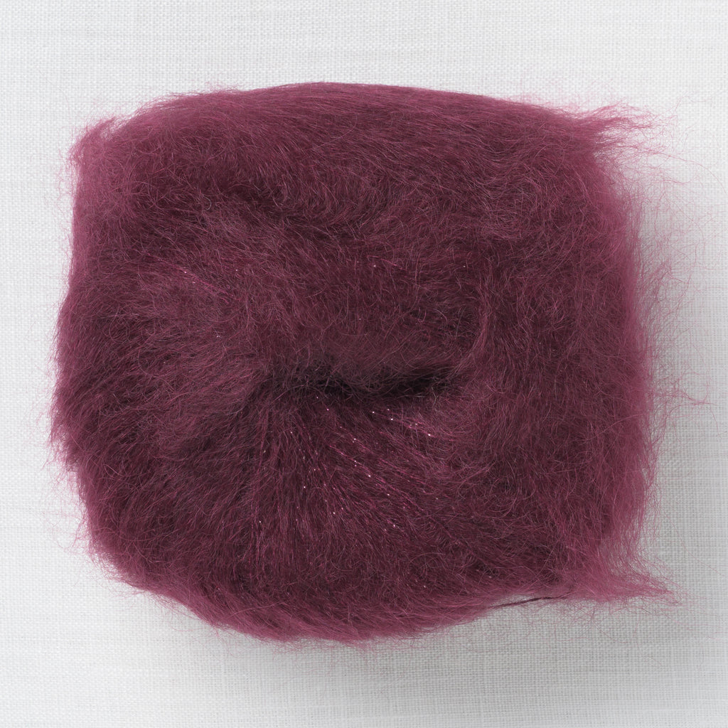Lang Yarns Mohair Luxe Lame 180 Burgundy