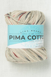 Lion Brand Pima Cotton 500W Peppercorn