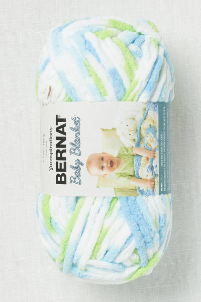Bernat Baby Blanket Small Ball Funny Prints