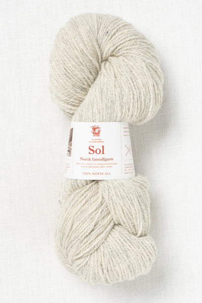 Hillesvåg Sol 413 Heathered Light Gray