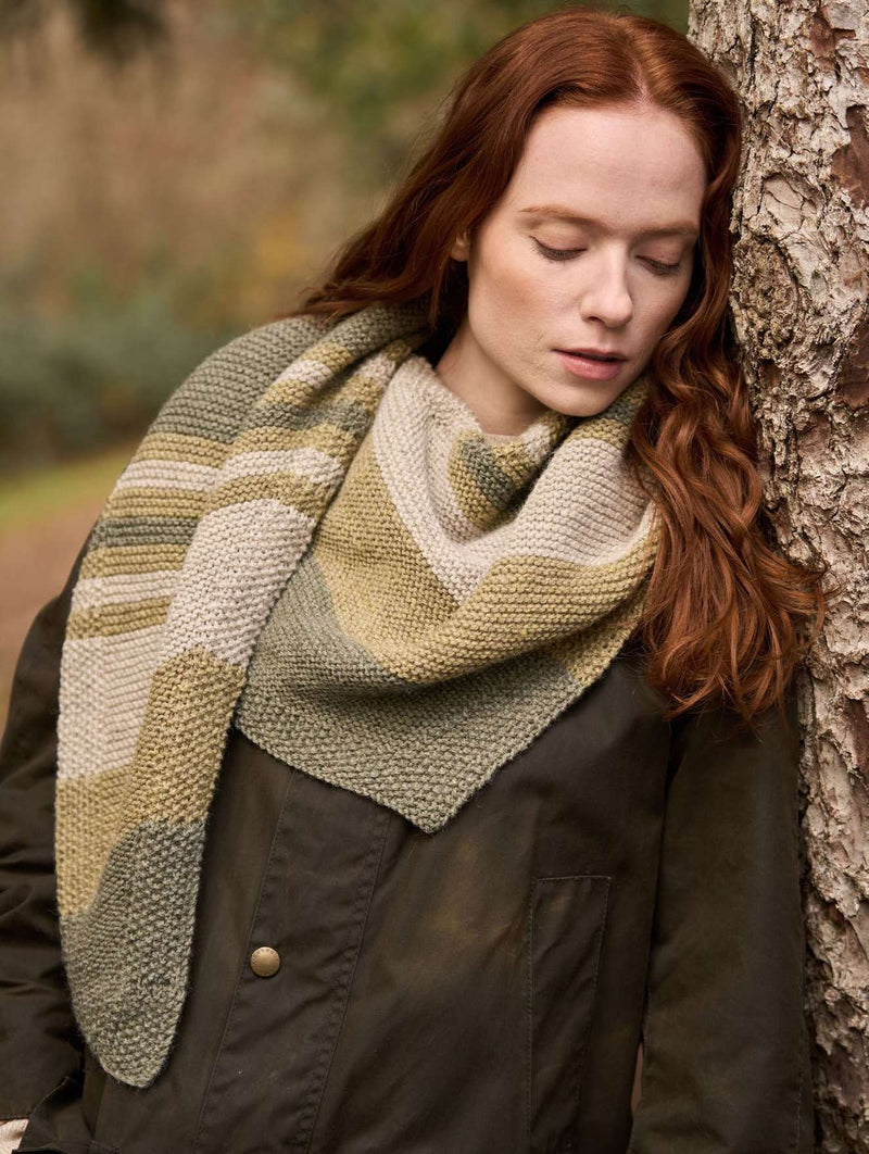 Hebden Shawl by Bramble & Fleece