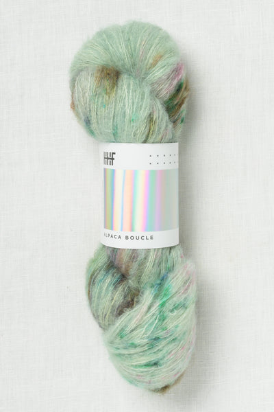 Hedgehog Fibres Alpaca Boucle Pond Life