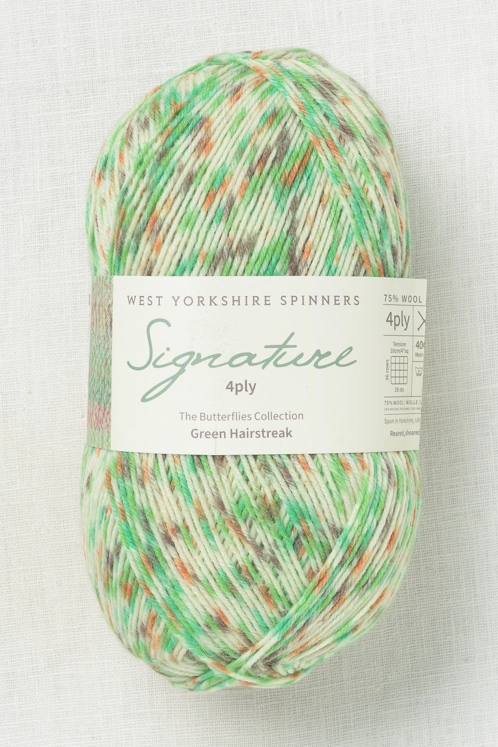WYS Signature 4 Ply 1246 Green Hairstreak