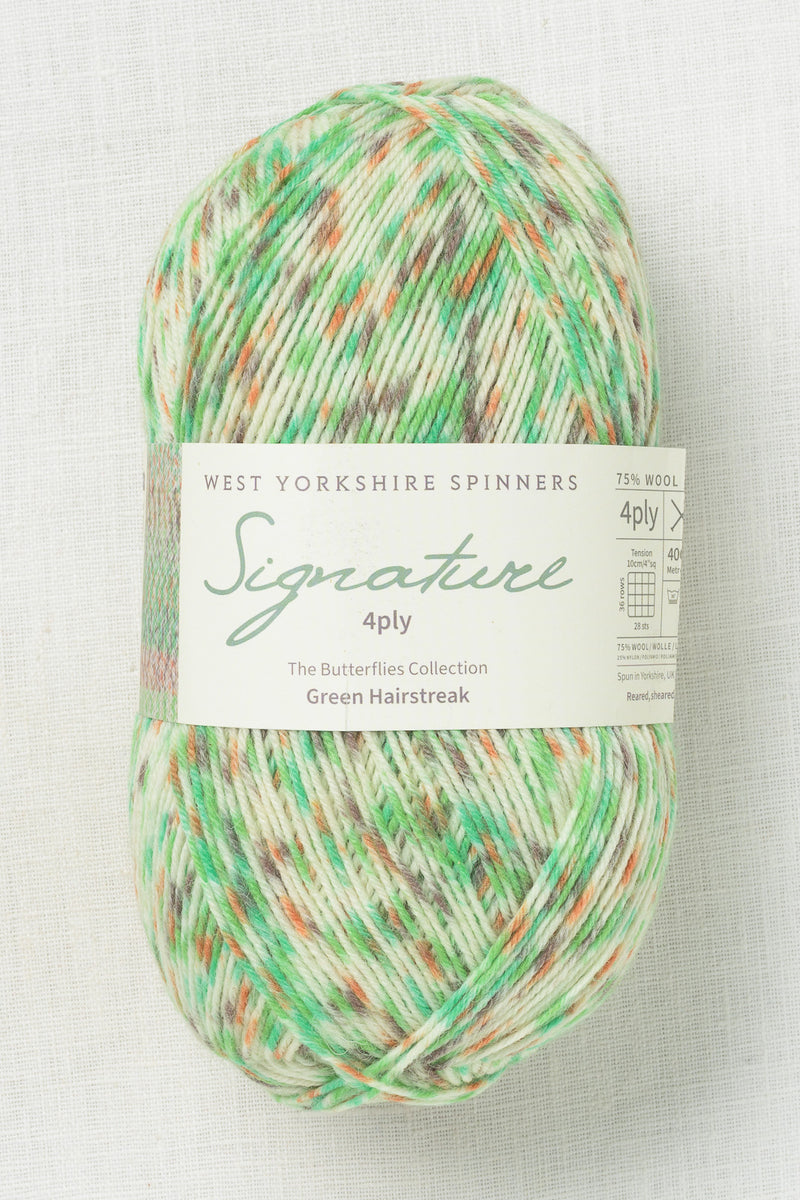 WYS Signature 4 Ply 1246 Green Hairstreak