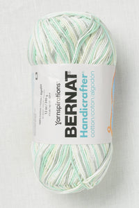 Bernat Handicrafter Cotton Prints and Ombres 340g Blended Bubble White