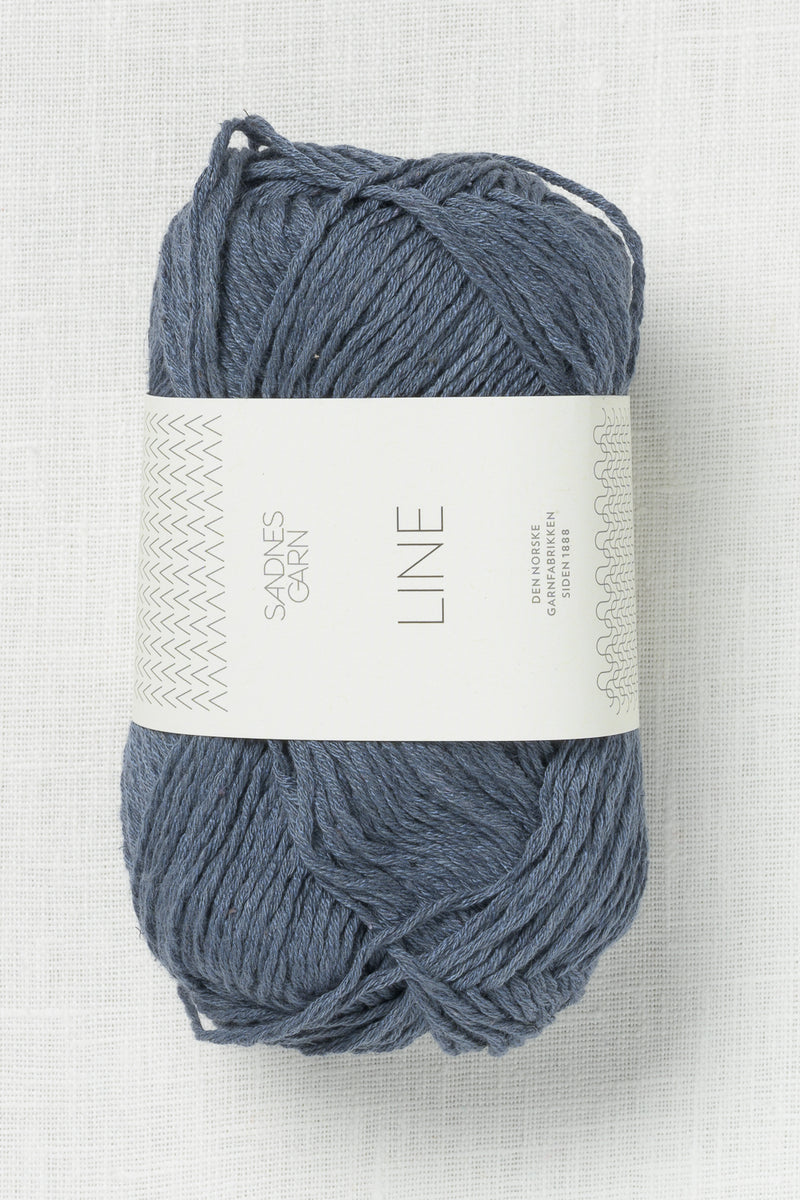 Sandnes Garn Line 6061 Dark Blue Gray