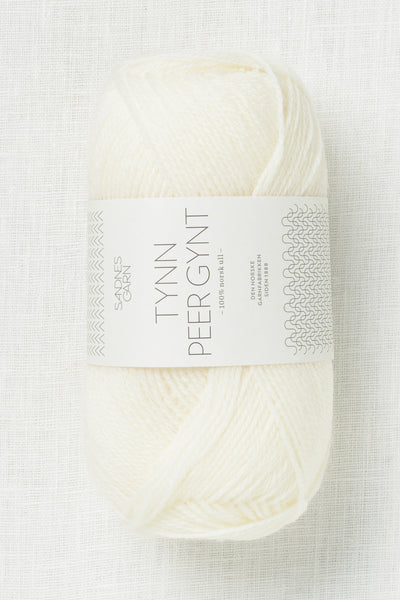 Sandnes Garn Tynn Peer Gynt 1002 White