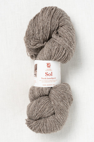 Hillesvåg Sol 451 Heathered Medium Brown