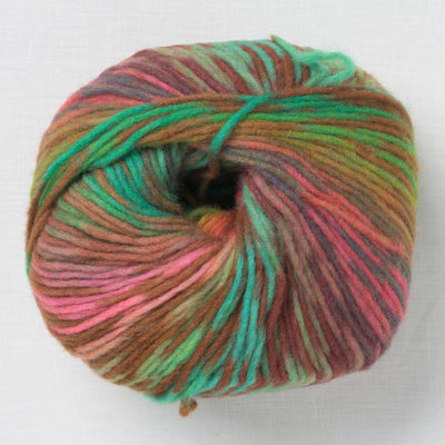 Lang Yarns Cloud 26 Turquoise Lavender Rose Green
