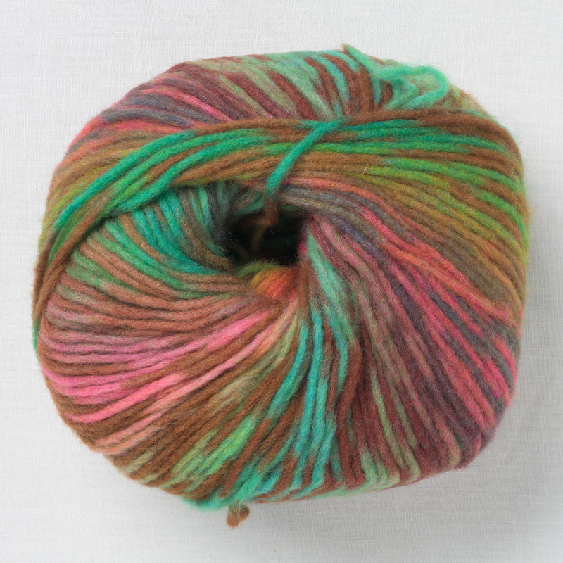 Lang Yarns Cloud 26 Turquoise Lavender Rose Green