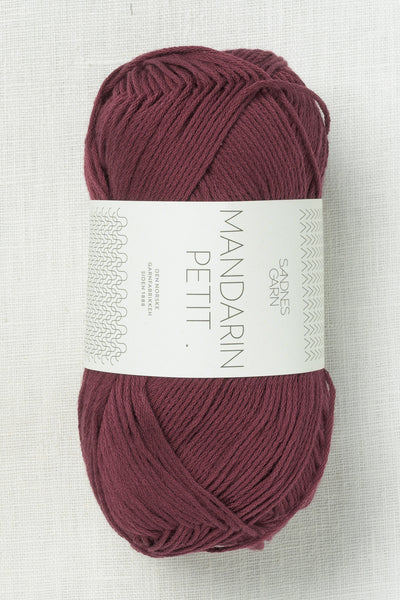 Sandnes Garn Mandarin Petit 4372 Deep Burgundy