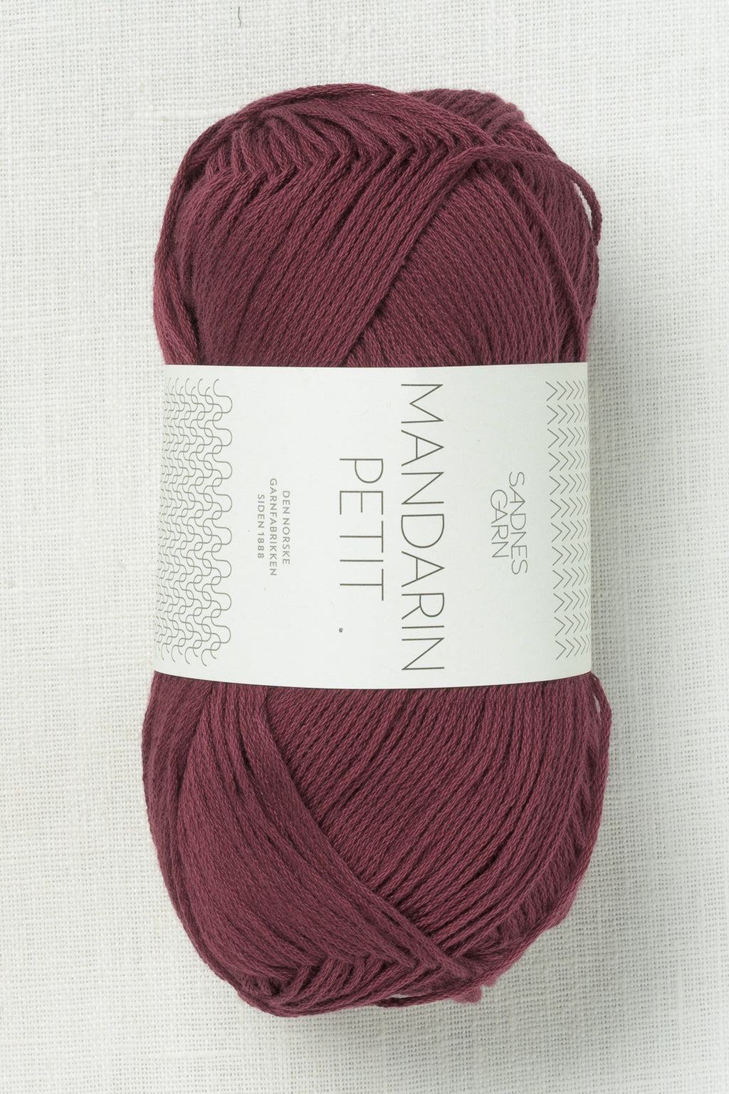 Sandnes Garn Mandarin Petit 4372 Deep Burgundy