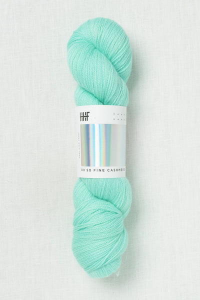 Hedgehog Fibres Oh So Fine Cashmere Minty
