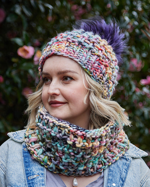 Island Cowl and Hat by Beata Jezek
