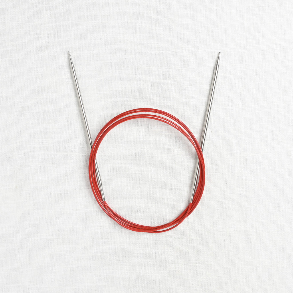 thumbnail image 2 of ChiaoGoo Red Lace Circular Knitting Needle - Size US Nigeria 2 of 9