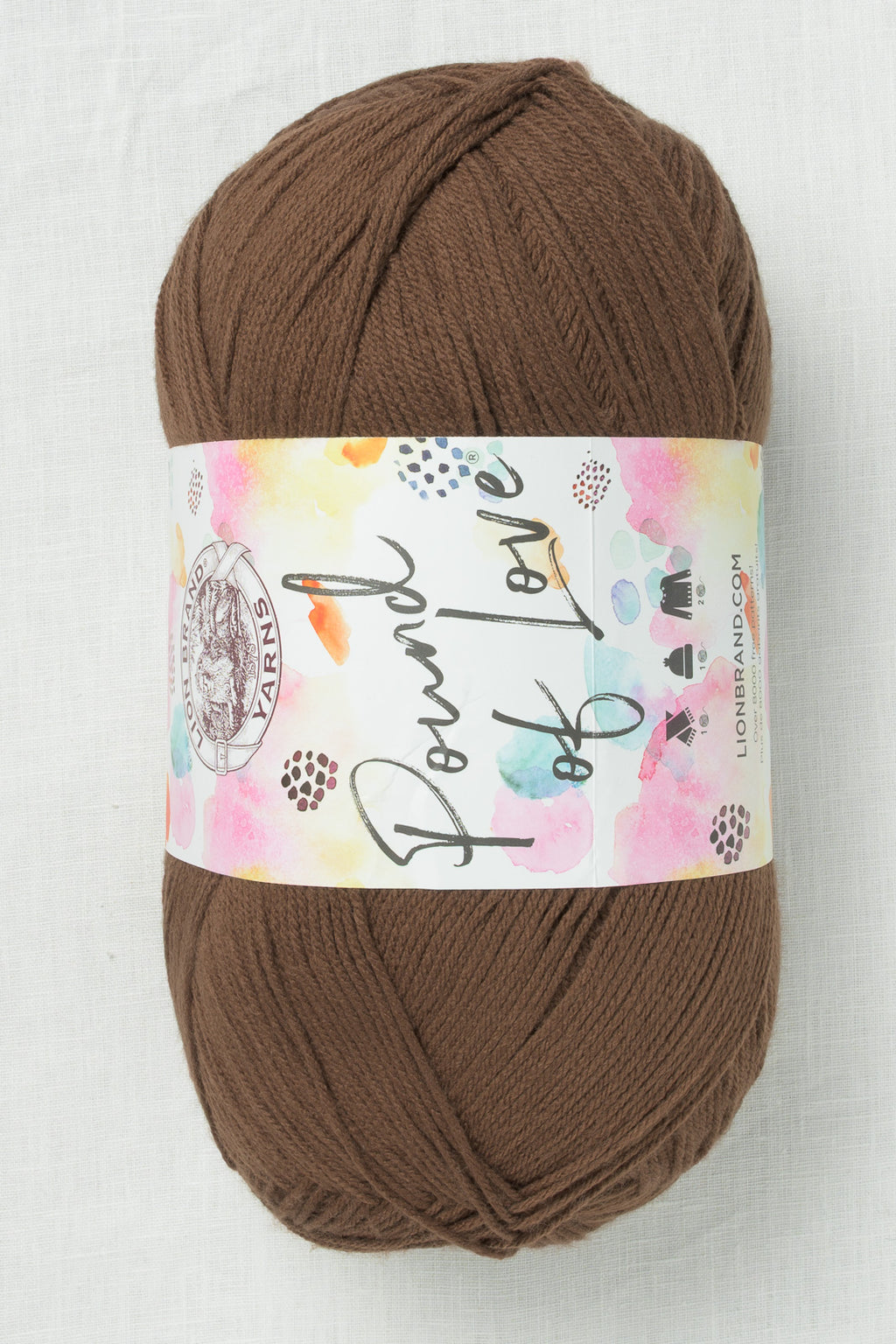 Lion Brand Pound of Love 128H Chocolate