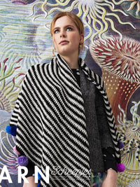 Pompom Ripple Wrap by Esme Crick