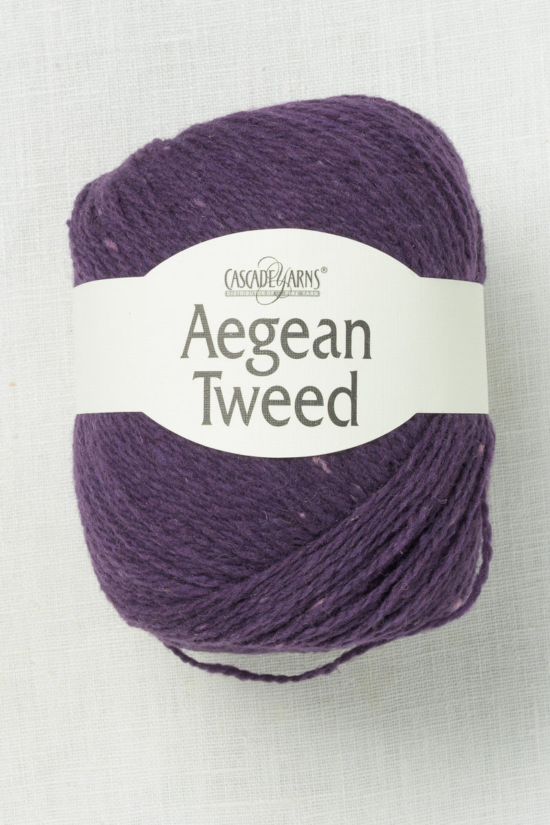 Cascade Aegean Tweed 13 Blackberry