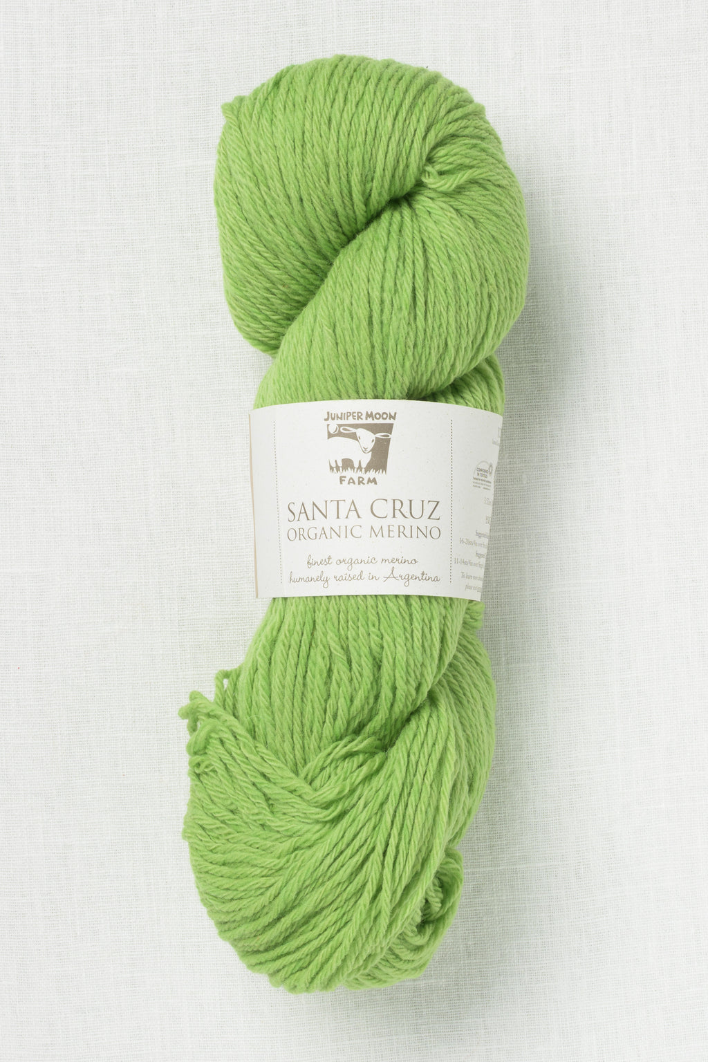 Juniper Moon Farm Santa Cruz Organic Merino 139 Granny Smith