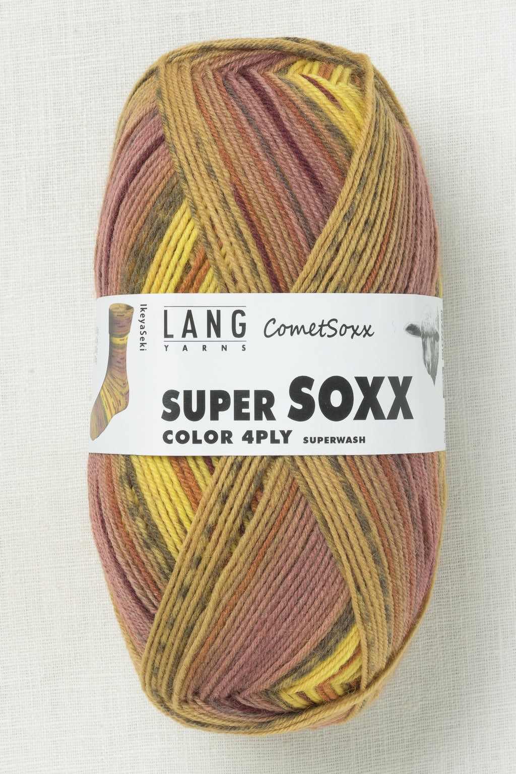Lang Yarns Super Soxx Color 496 Ikeya Seki