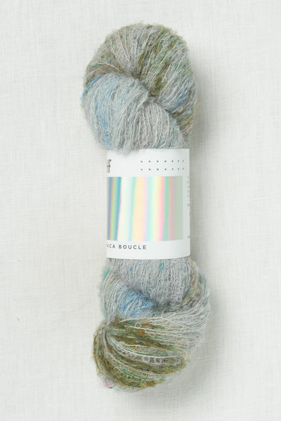 Hedgehog Fibres Alpaca Boucle Shale (New)