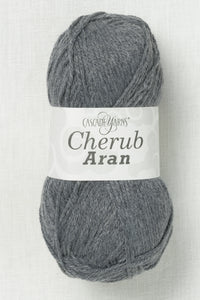Cascade Cherub Aran 114 Charcoal Heather